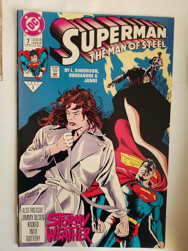 Komiks Superman The Man of Steel #7 Jan 1992