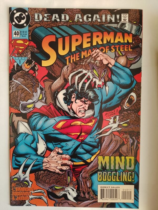 Komiks Superman The Man of Steel #40 Jan 1995