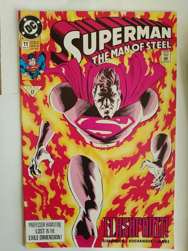 Komiks Superman The Man of Steel #11 May 1992