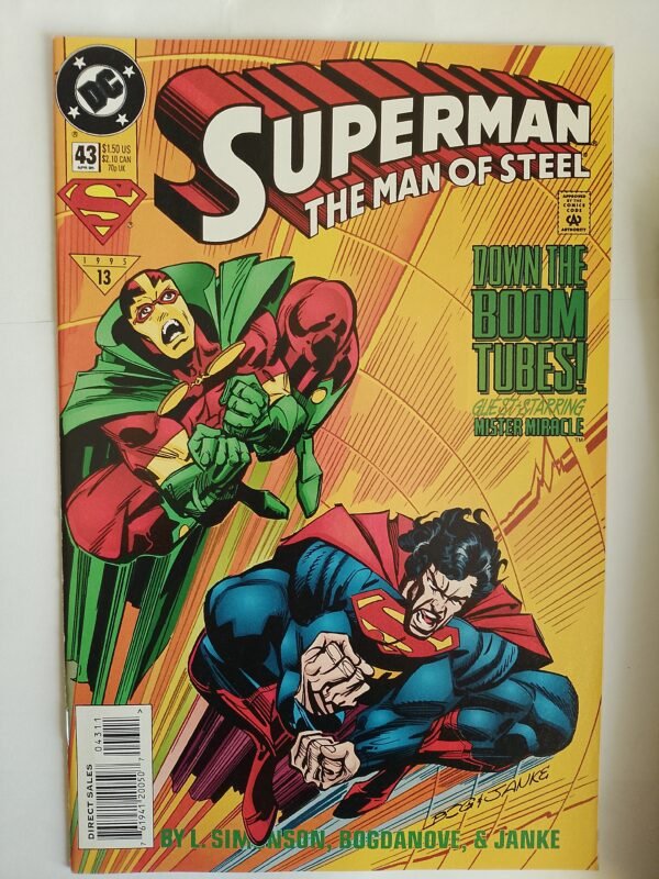 Komiks Superman The Man of Steel #43 April 1995