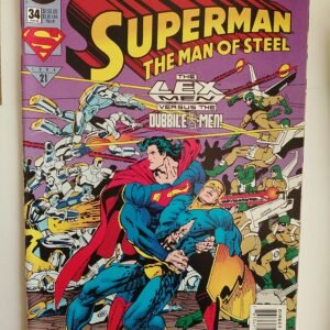 Komiks Superman The Man of Steel #34 June 1994