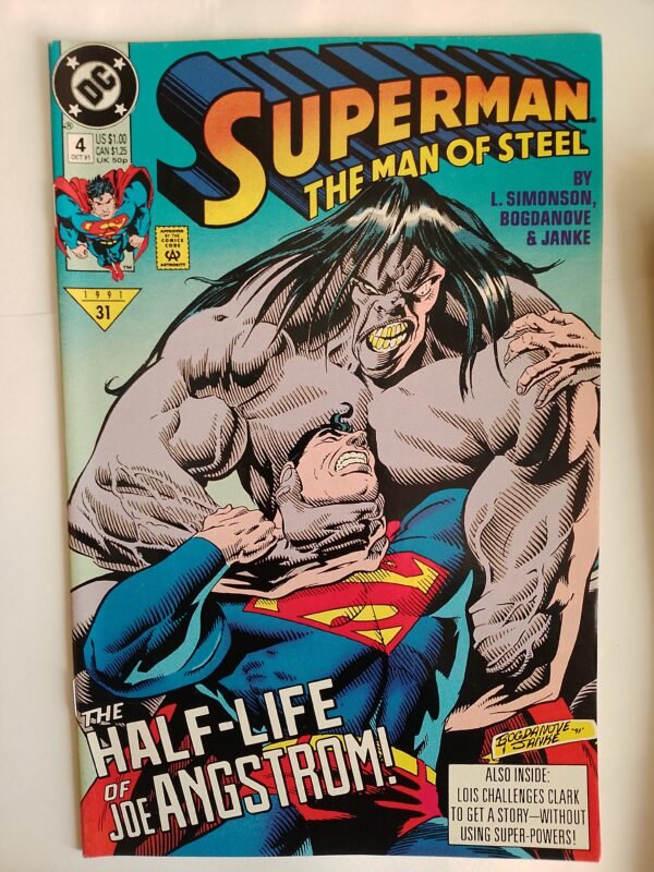 Komiks Superman The Man of Steel #4 Oct 1991