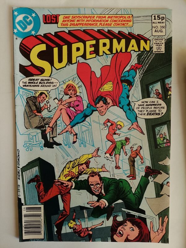 Komiks Superman #350 Aug 1980