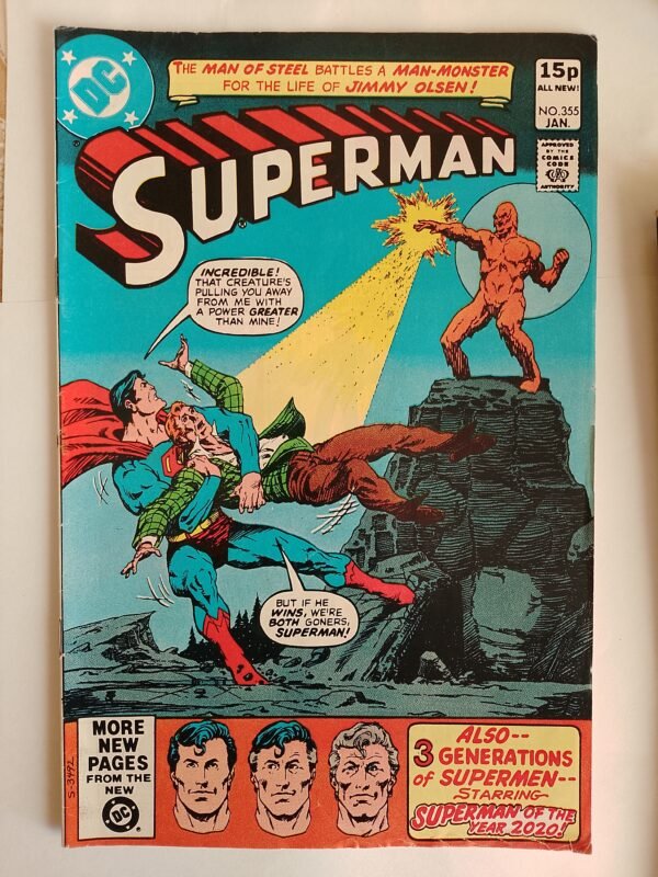 Komiks Superman #355 Jan 1981