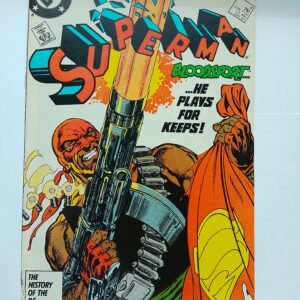 Komiks Superman #4 April 1987 1st App Bloodsport