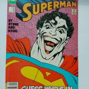 Komiks Superman #9 Sept 1987 John Byrne Joker Cover
