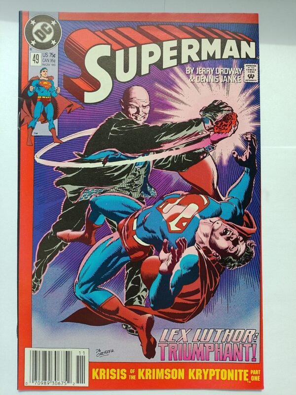 Komiks Superman #49 Nov 1990