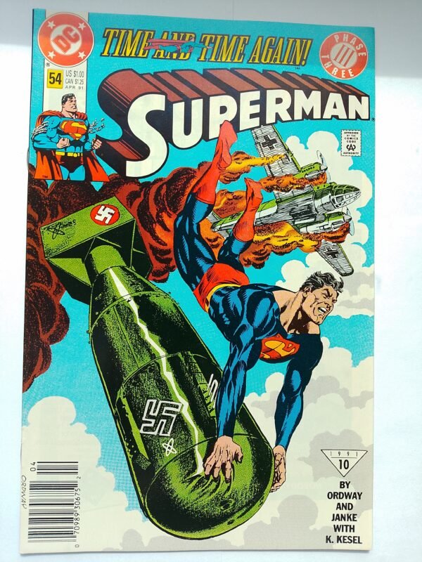 Komiks Superman #54 April 1991 Warsaw
