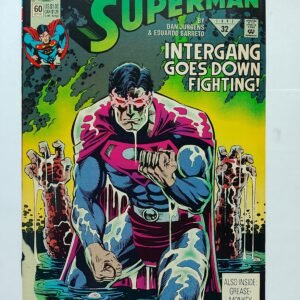 Komiks Superman #60 Oct 1991 1st App Agent Liberty