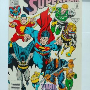 Komiks Superman #65 March 1992 Panic in the Sky