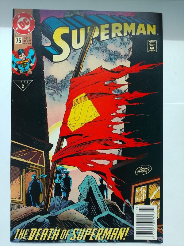 Komiks Superman #75 Jan 1993 Death of Superman