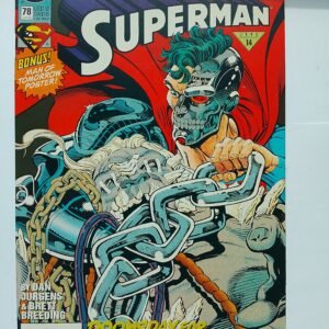 Komiks Superman #78 June 1993 + Plakat