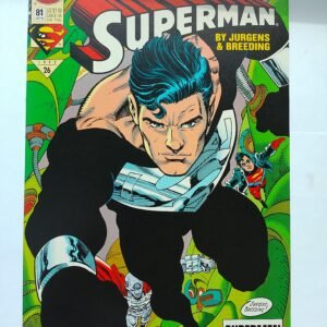 Komiks Superman #81 Sep 1993 1st Cover App Superman's Black Suit