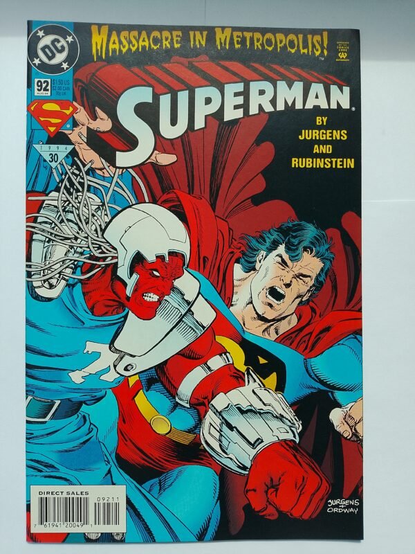 Komiks Superman #92 Aug 1994