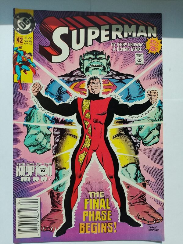 Komiks Superman #42 April 1990