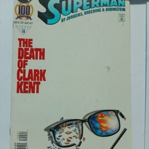 Komiks Superman #100 May 1995 Death of Clark Kent