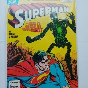 Komiks Superman #1 Jan 1987 Origin of Metallo