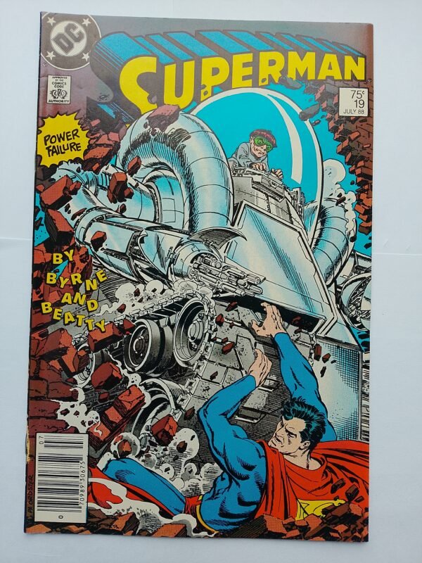 Komiks Superman #19 July 1988 1st App Thaddeus Killgrave