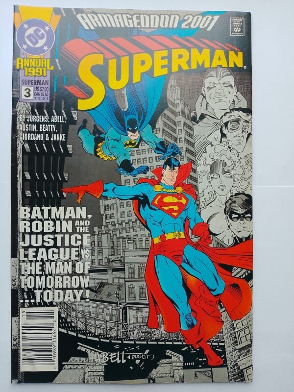 Komiks Superman Annual #3 1991