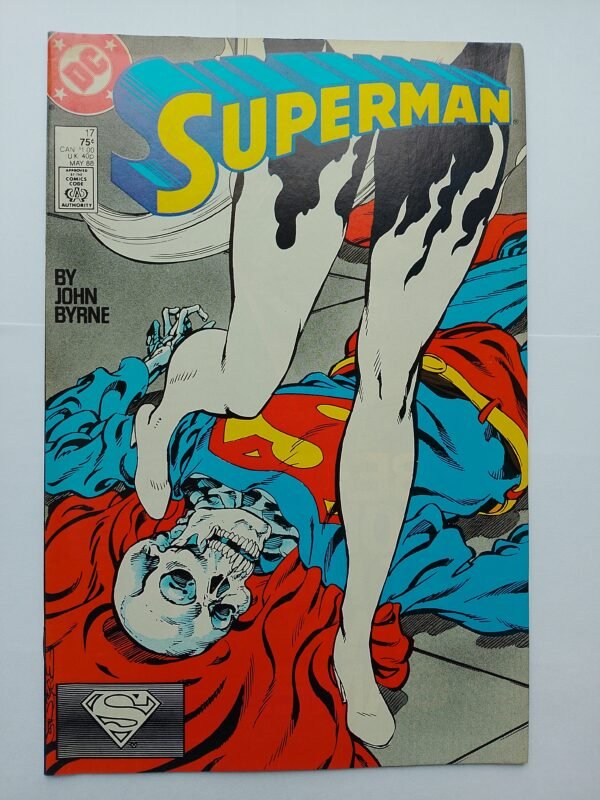 Komiks Superman #17 May 1988 2nd App Silver Banshee