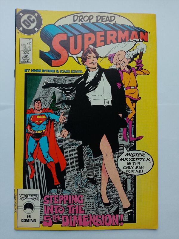 Komiks Superman #11 Nov 1987 1st Modern App Mr. Mxyzptlk