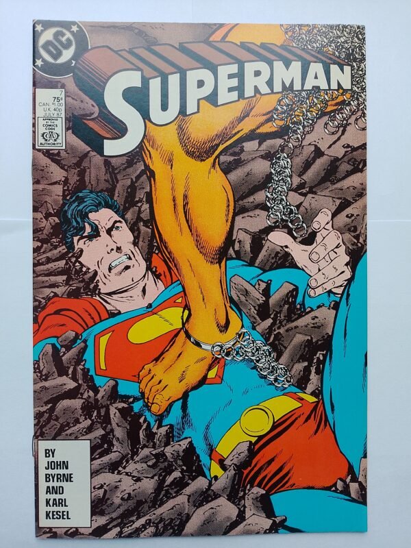 Komiks Superman #7 July 1987 1st App Rampage