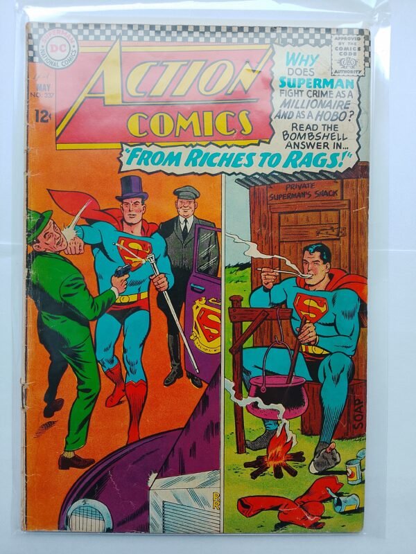Komiks Action Comics #337 May 1966