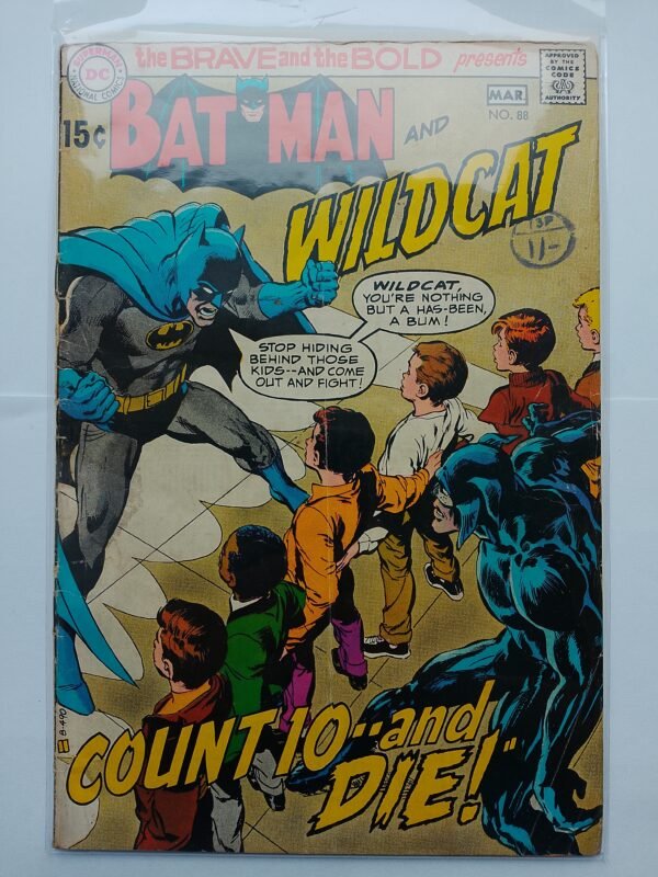 Komiks Brave and Bold #88 March 1970 Neal Adams Cover