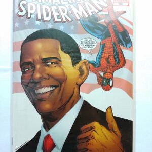 Komiks Amazing Spiderman #583 March 2009 4th Printing Obama