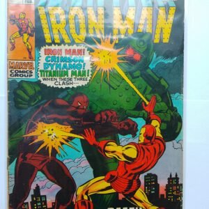Komiks Iron Man #22 Feb 1970 Death of Janice Cord
