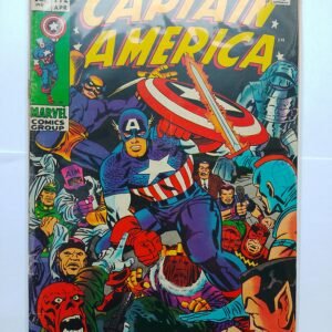Komiks Captain America #112 April 1969 Captain America Origin Stan Lee&Jack Kirby