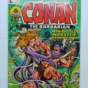 Komiks Conan The Barbarian #32 Nov 1973 Gil Kane Cover