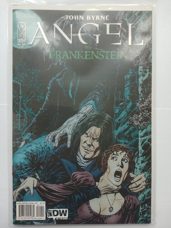 Komiks Angel vs. Frankenstein #1 2009 John Byrne