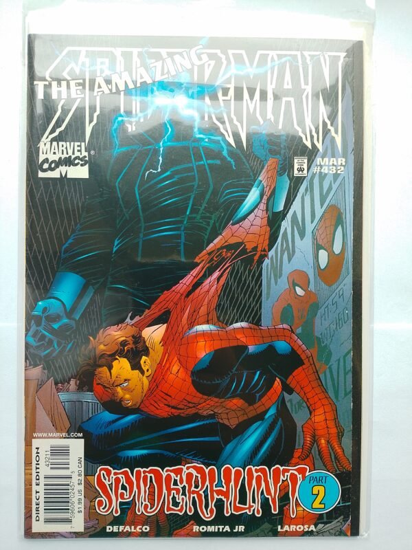 IMG_20260517_101418 Komiks Amazing Spiderman #432 March 1998 1st Full App Black Tarantula