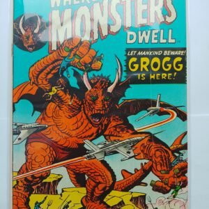 Komiks Where Monsters Dwell #27 March 1974 Jack Kirby Art