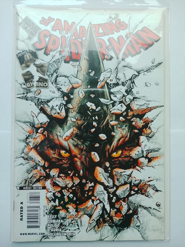 IMG_20260517_101436 Komiks Amazing Spiderman #617 March 2010 1st App New Rhino