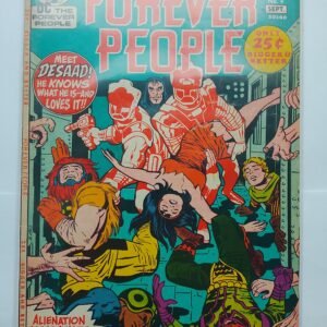 Komiks Forever People #4 Sept 1971 Early Darkseid App Jack Kirby Art