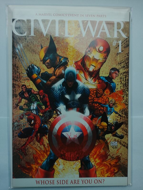 IMG_20260517_101522 Komiks Civil War #1 Michael Turner Variant 2006 Limited Edition