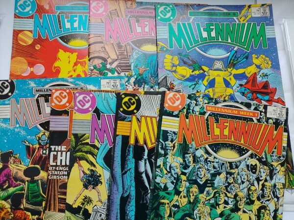 IMG_20260517_101825 8 x Komiks Millenium Week #1-8 1987 Full Run