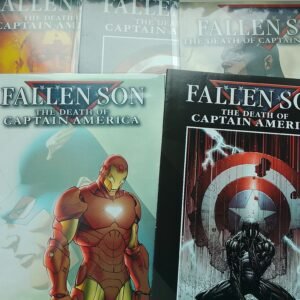 5 x Komiks Fallen Son Death Of Captain America #1-5 2007 Full Run