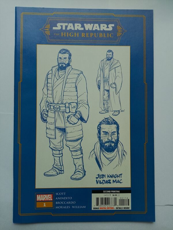 Komiks Star Wars The High Republic #1 Jan 2023 Second Printing