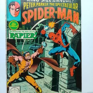 Komiks Spiderman Annual #2 1980 1st App Rapier