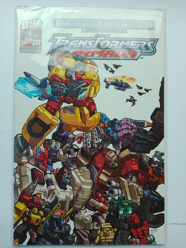 IMG_20260519_093541 Komiks Transformers Armada More Than Meets The Eyes Official Guidebook #1 2002