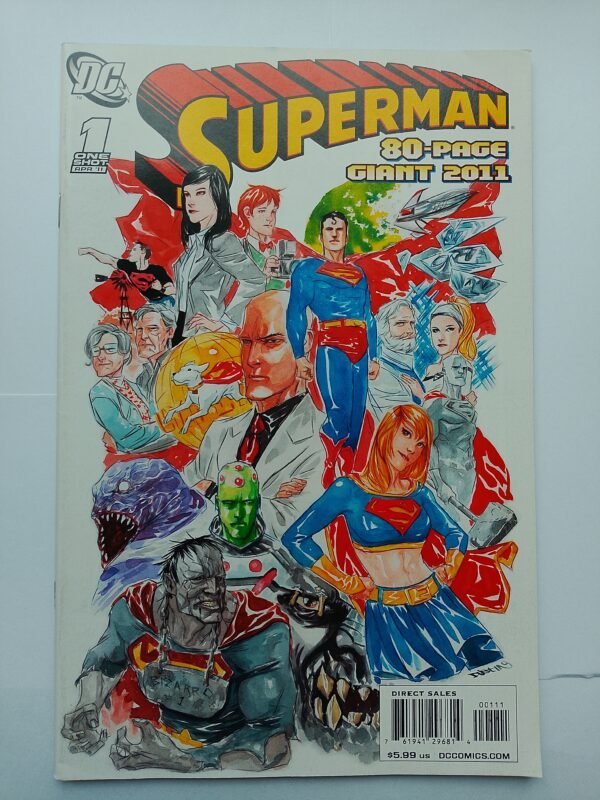 IMG_20260519_093630 Komiks Superman 80 Page Giant #1 April 2011 One Shot