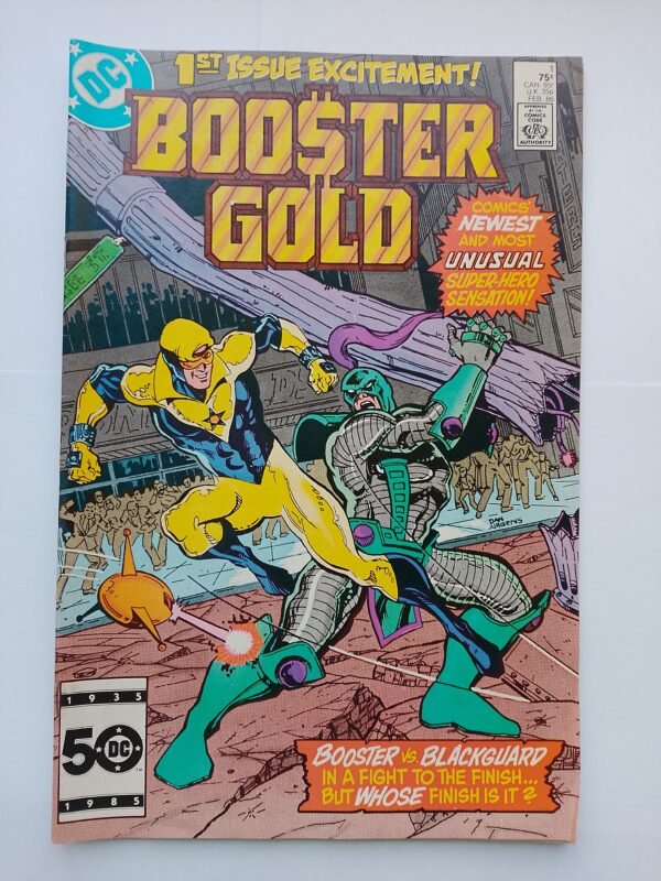 Komiks Booster Gold #1 Feb 1986 1st App Booster Gold