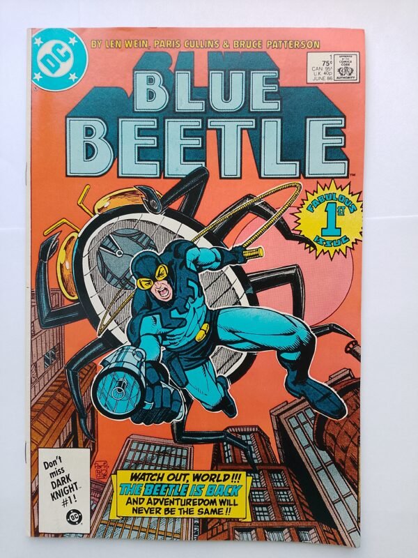 Komiks Blue Beetle #1 June 1986 1st App Carapax