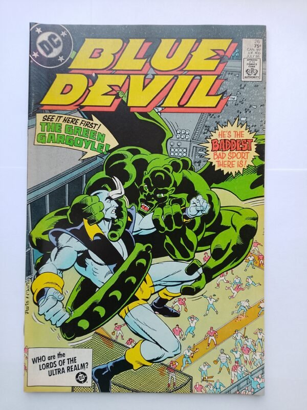 Komiks Blue Devil #26 July 1986 1st App Green Gargoyle