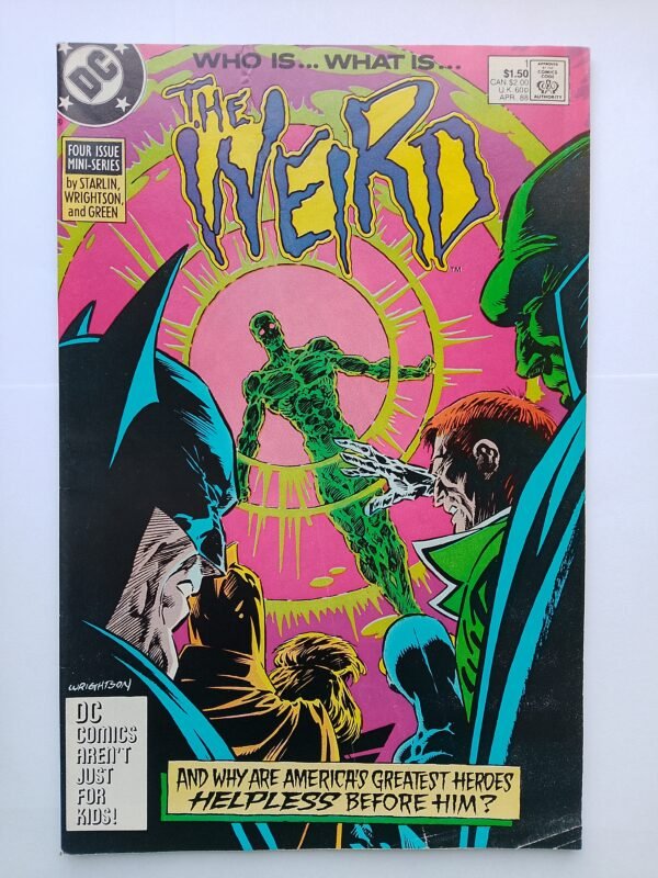 Komiks The Weird #1 April 1988