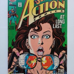 Komiks Action Comics #662 Feb 1991 Clark Kent tells Lois Lane that he is Superman