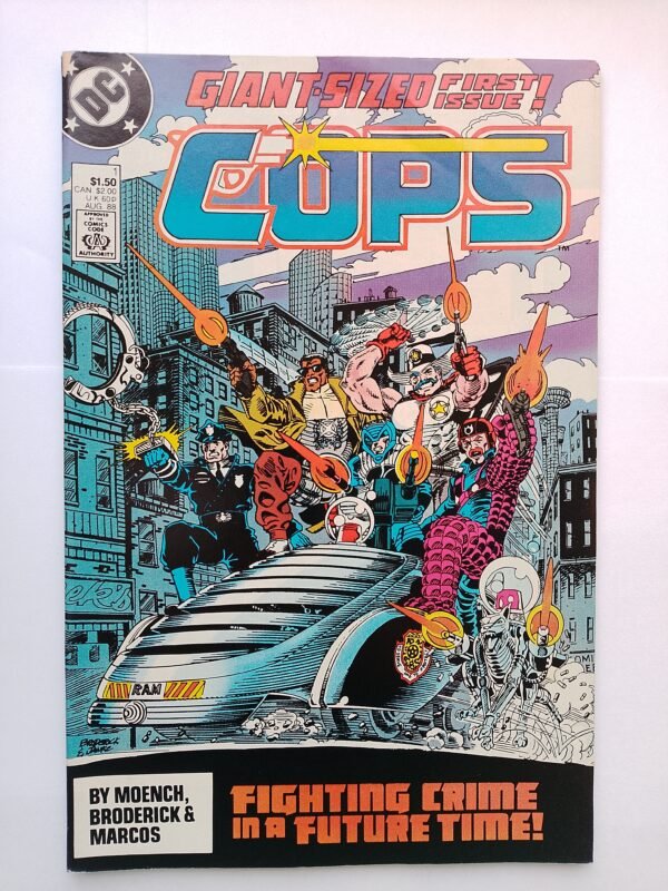 IMG_20260522_045923 Komiks Cops #1 Aug 1988